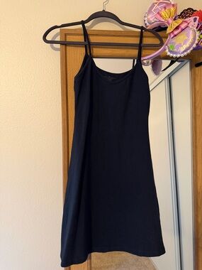 Brandy Melville Black Slip Dress